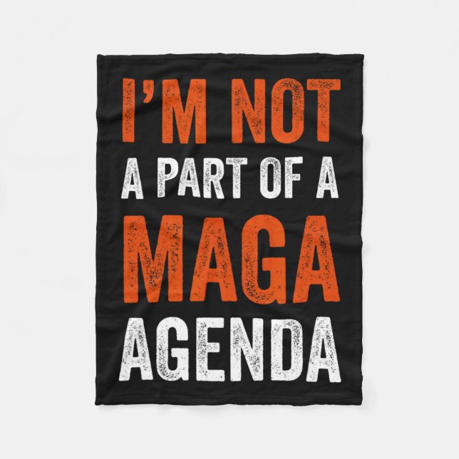 Cobertor De Velo Parte De Uma Agenda De Maga (Frente)