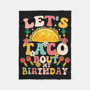 Cobertor De Velo Partido Mexicano Cinco De Mayo Vamos Taco Sobre Me