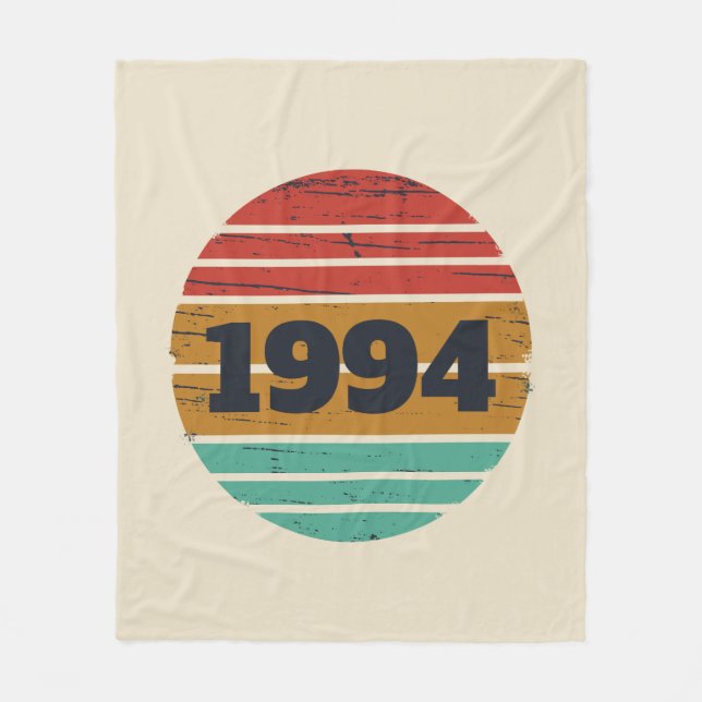 Cobertor De Velo Partido Personalizado 30 aniversário de 30 anos de (Frente)