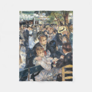 Cobertor De Velo Partido Renoir Moulin Dance Galette