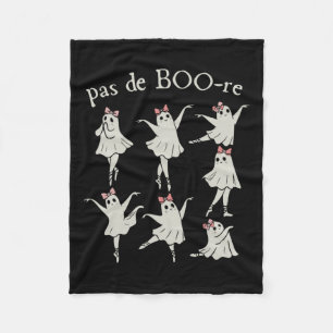Cobertor De Velo Pas De Boo-re Ballerina Ghost Halloween Spooky Sea