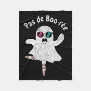 Cobertor De Velo Pas De Boo-rée Cute Ballerina Ghost Funny Balé T