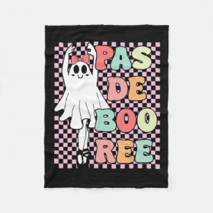 Cobertor De Velo Pas De Boo-ree Funny Vintage Estilo Retroativo 70s