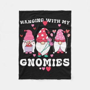 Cobertor De Velo Passando o Dia dos Namorados com Meus Gnomos Fofos