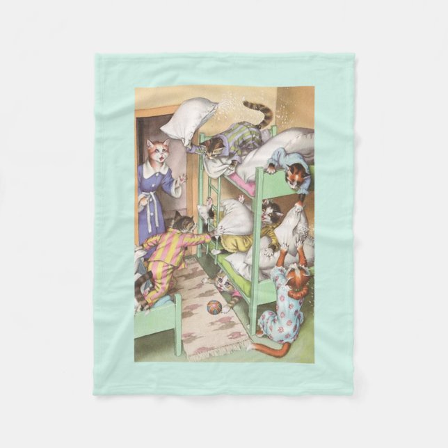 Cobertor De Velo PASSARELAS: Luta do travesseiro - cobertura do (Frente)