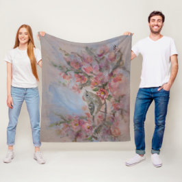 Cobertor De Velo Pássaro Estrelinha-preta