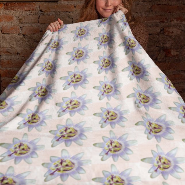 Cobertor De Velo Passiflora Fleece Blanket (Criador carregado)