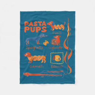 Cobertor De Velo Pasta P Cachorro Engraçado Dachshund Cachorro Comi