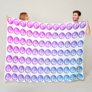 Cobertor De Velo Pastel Balls Fleece Blanket
