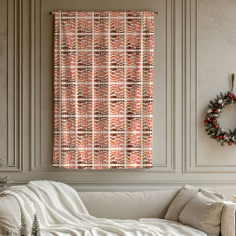 Cobertor De Velo Pastel Christmas Groovy Retro Smile Emoticon Gift