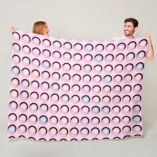 Cobertor De Velo Pastel do Candy Dots Party (In Situ)