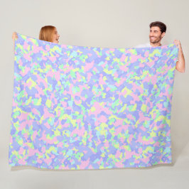 Cobertor De Velo Pastel Limão Fleece Sherpa Blanket