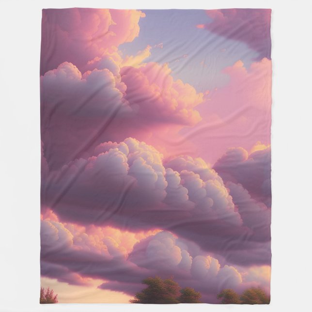 Cobertor De Velo Pastel Sky (Frente)