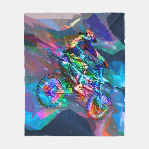 Cobertor De Velo Pastel super bicicleta colorida da sujeira em