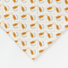 Cobertor De Velo Patchwork Cyprus Flag Pattern