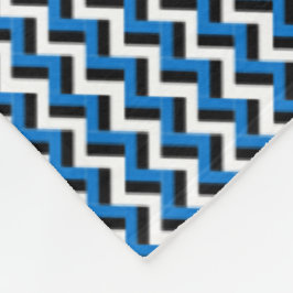Cobertor De Velo Patchwork Estônia Flag Pattern