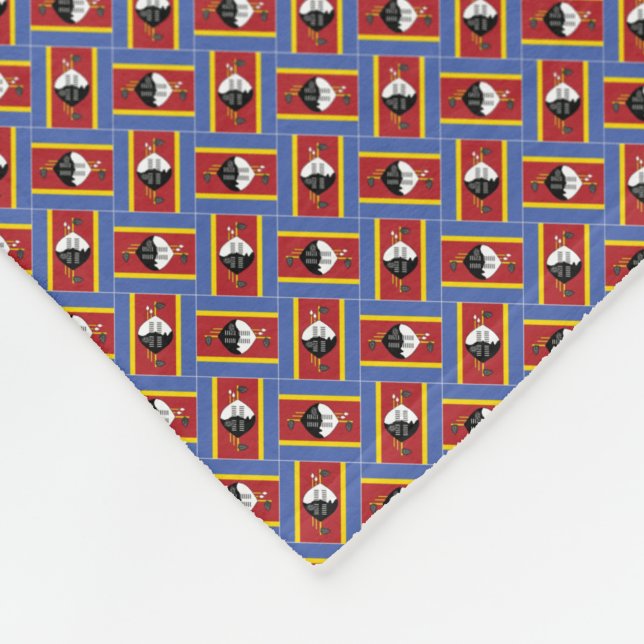 Cobertor De Velo Patchwork Eswatini Flag Patterno (Quina)