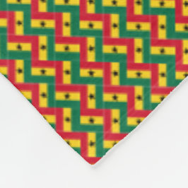 Cobertor De Velo Patchwork Ghana Flag Patterno
