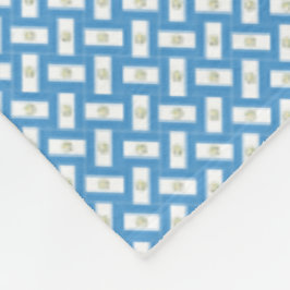 Cobertor De Velo Patchwork Guatemala Flag Pattern