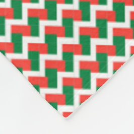 Cobertor De Velo Patchwork Madagascar Flag Patterno