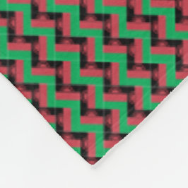 Cobertor De Velo Patchwork Malawi Flag Pattern