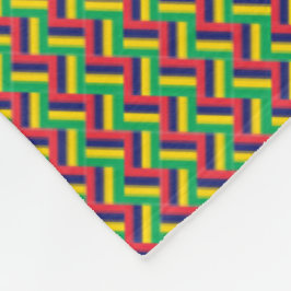 Cobertor De Velo Patchwork Maurícia Flag Patterno