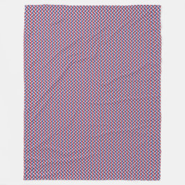 Cobertor De Velo Patchwork Netherlands Flag Pattern