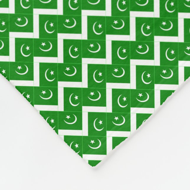 Cobertor De Velo Patchwork Pakistan Flag Patterno (Quina)