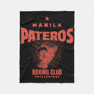 Cobertor De Velo Pateros Manila Boxing Club Filipinas - Boxing