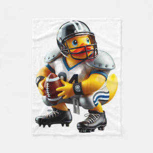 Cobertor De Velo Pato de Borracha Jogador de Futebol Ducky Duckie H