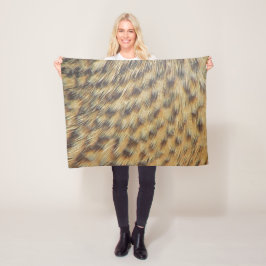 Cobertor De Velo Pato Pato Pato Padrões Castanho Dourado Impressão 