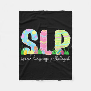Cobertor De Velo Patologia da Fala e da Linguagem Slp Páscoa Terapi