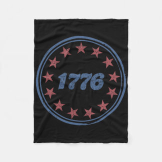 Cobertor De Velo Patriótico 1776 América Retrô 4 de Julho Independê