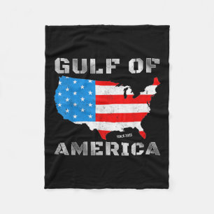 Cobertor De Velo Patriótico Oficial Da América Do Golfo Pro-Trump D