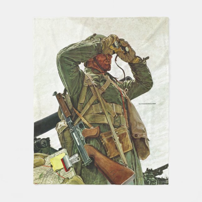 Cobertor De Velo Patrulha de Tanque (Frente)