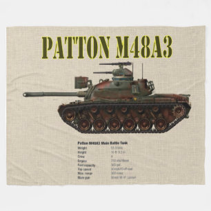 COBERTOR DE VELO PATTON M48A3 TANK
