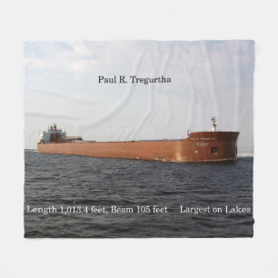 Cobertor De Velo Paul R. Tregurtha Blanket