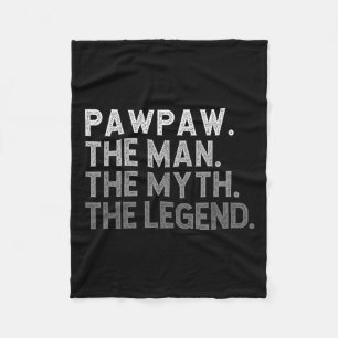 Cobertor De Velo Pawpaw O Homem O Mito A Lenda Engraçada Legal Paw-