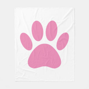 Cobertor De Velo Pawprint Fleece Blanket