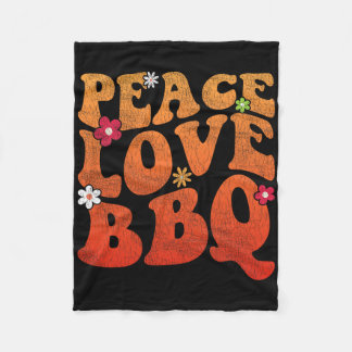 Cobertor De Velo Paz Amor Churrasco Grillmaster Mulheres Grelando C