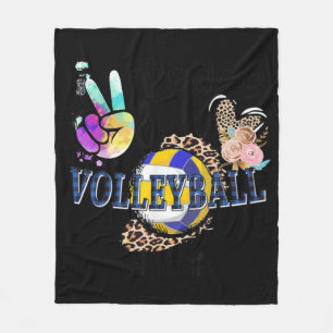 Cobertor De Velo Paz Amor Mãe Viva Mãe Vovó Leopardo