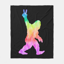 Cobertor De Velo Pé Grande do Amor pela Paz