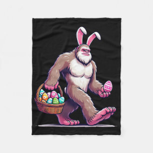 Cobertor De Velo Pé Grande Sasquatch Bunny Ovos Homens Mulheres Cri