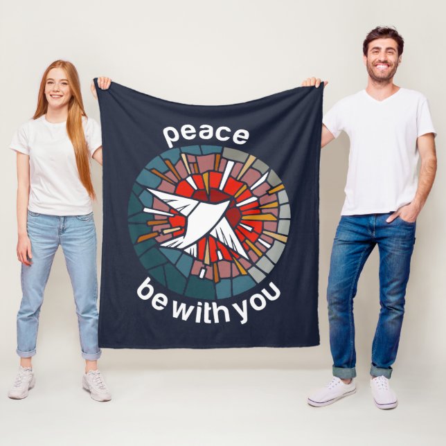 Cobertor De Velo Peace be with you (In Situ)