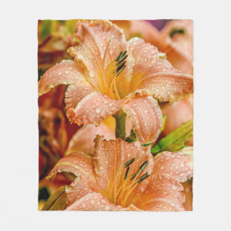 Cobertor De Velo Peach Daylily