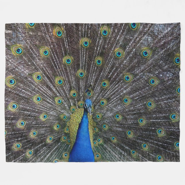 COBERTOR DE VELO PEACOCK (Frente (Horizontal))