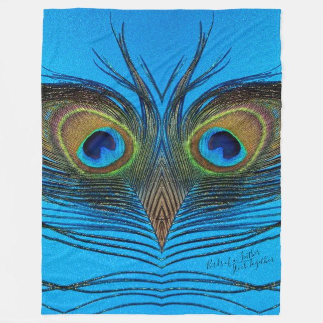 Cobertor De Velo Peacock (Frente)