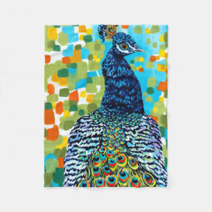 Cobertor De Velo Peacock II Plumado