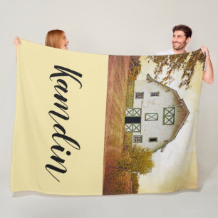 Cobertor De Velo Peão Personalizado Joga Pó do País da Pata Sunset