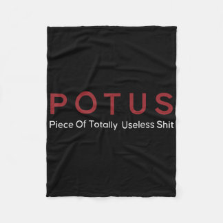 Cobertor De Velo Peça do Potus Totalmente Inútil